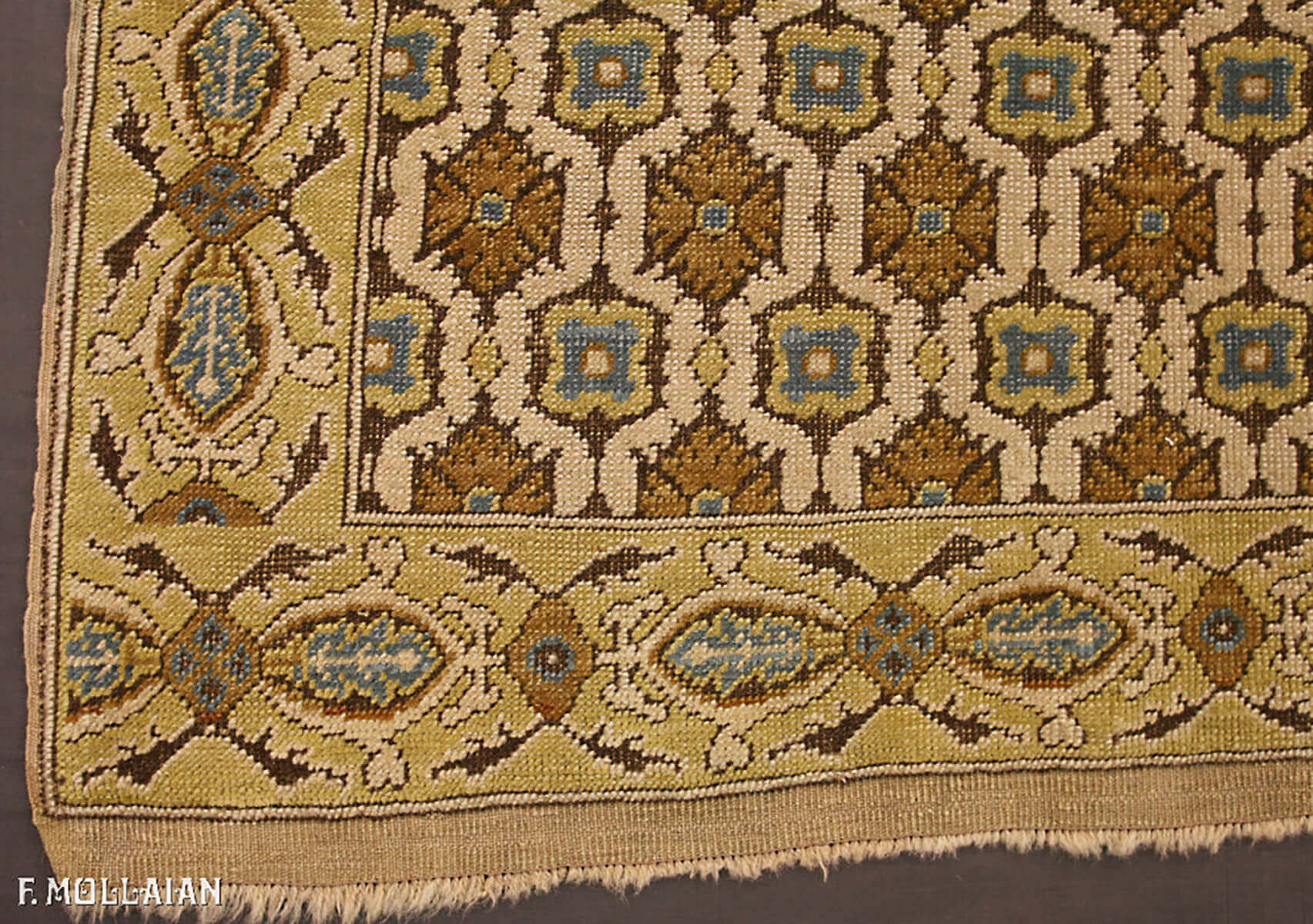Teppich Indisch Antiker Tuduk n°:30663175